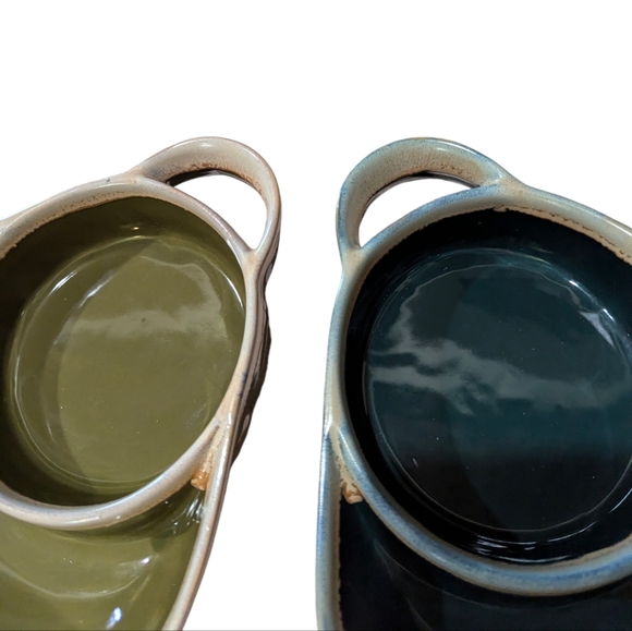 LTD Commodities Dip Soup Cracker Stoneware Dishwasher Oven Safe Set of 2 - Picture 5 of 9